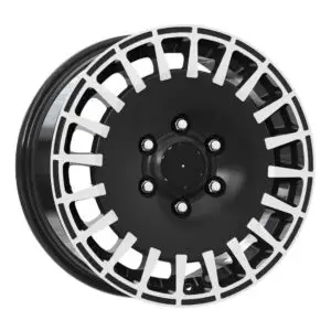 16 inç 6x130 Black Polish Mercedes Sprinter Volkswagen Crafter Volkswagen LT uyumlu jant takımı
