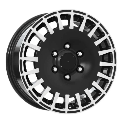 16 İnç 6×130 Black Polish Mercedes Sprinter Volkswagen Crafter Ford Transit Fiat Ducato Uyumlu Jant Takımı