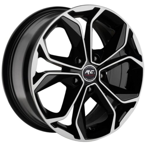 16 İnç 4×100 Black Polish Renault Clio Dacia Sandero Fiat Egea Peugeot Uyumlu Jant Takımı