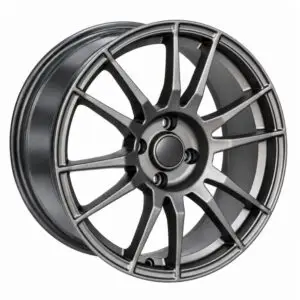 17 İnç 4x100 Mat Gun Metal Renault Clio Hyundai i20 Kia Rio Uyumlu Jant Takımı