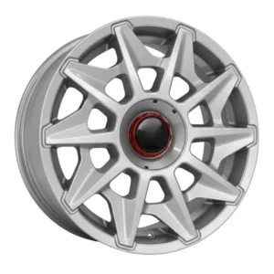 18 İnç 5x100 Silver Volkswagen Golf Seat Leon Skoda Uyumlu Jant Takımı