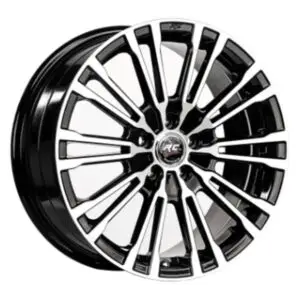 18 inç 5x108 Black Polish Ford Focus Ford Mondeo Volvo V40 uyumlu jant takımı