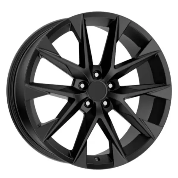 18 inç 5x112 Matt Black Volkswagen Golf Volkswagen Passat Seat Leon uyumlu jant takımı