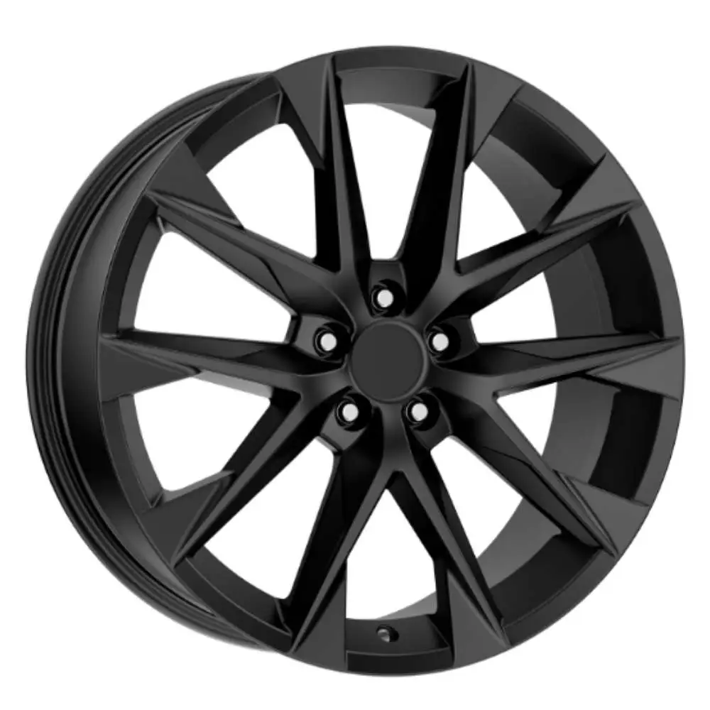 18 inç 5x112 Matt Black Volkswagen Golf Volkswagen Passat Seat Leon uyumlu jant takımı