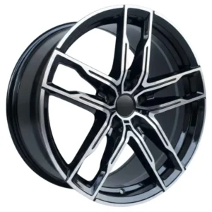 19 İnç 5x112 Black Polish Mercedes C Serisi Uyumlu Ön Arka Jant Takımı