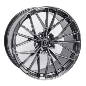 19 İnç 5x120 HYPER BL R1W-0376-5 BMW 3 Serisi BMW 4 Serisi BMW 5 Serisi Uyumlu Ön Arka Jant Takımı - 8.5J ET33 ön 9.5J ET35 arka 5x120 jant takımı