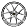 19 İnç 5x120 Chrome R1W-5423-19 BMW 3 Serisi BMW 4 Serisi BMW 5 Serisi Uyumlu Ön Arka Jant Takımı - 8.5J ET35 ön 9.5J ET35 arka 5x120 jant takımı