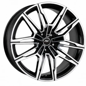 20 İnç 5x112 Black Polish Mercedes C Serisi Uyumlu Ön Arka Jant Takımı
