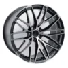 20 İnç 5x112 Black Polish Mercedes C Serisi Uyumlu Ön Arka Jant Takımı
