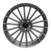 20 İnç 5x120 HYPER BL R1W-YF0124 BMW 3 Serisi BMW 4 Serisi BMW 5 Serisi Uyumlu Ön Arka Jant Takımı - 8.5J ET30 ön 9.5J ET35 arka 5x120 jant takımı
