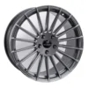 20 İnç 5x120 HYPER BL R1W-YF0124 BMW 3 Serisi BMW 4 Serisi BMW 5 Serisi Uyumlu Ön Arka Jant Takımı - 8.5J ET30 ön 9.5J ET35 arka 5x120 jant takımı
