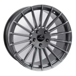 20 İnç 5x120 HYPER BL R1W-YF0124 BMW 3 Serisi BMW 4 Serisi BMW 5 Serisi Uyumlu Ön Arka Jant Takımı - 8.5J ET30 ön 9.5J ET35 arka 5x120 jant takımı