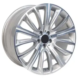 20 İnç 5x112 Silver Polish Mercedes C Serisi Uyumlu Ön Arka Jant Takımı