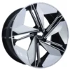 22 İnç 5x112 Forged Black Milling Uyumlu Jant Takımı