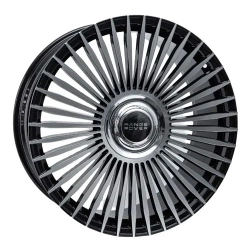 23 İnç 5×120 Black Polish Range Rover BMW X5 BMW X6 Uyumlu Escobar Jant Takımı