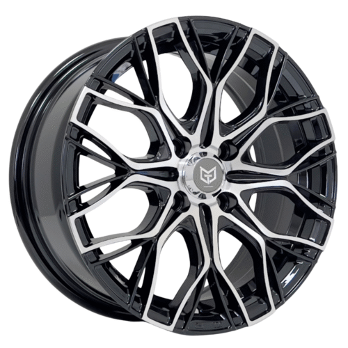 13 İnç 4×100 Black Polish Jant Takımı Renault Fiat Hyundai Dacia Uyumlu