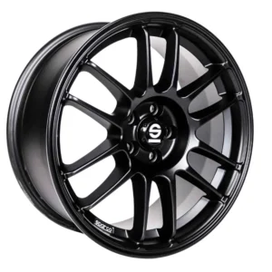 17 İnç 5x100 Black Sparco Tarmac Volkswagen Golf Seat Leon Skoda Octavia Uyumlu Jant Takımı
