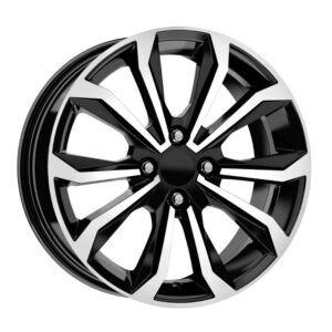 17 İnç 4x100 Black Diamond Renault Clio Hyundai i20 Kia Rio Uyumlu Jant Takımı