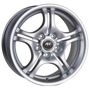 17 İnç 5x120 Silver R1-299 / R1-300 BMW 3 Serisi BMW 4 Serisi BMW 5 Serisi Uyumlu Ön Arka Jant Takımı - 7.5J ET41 ön 8.5J ET50 arka 5x120 jant takımı