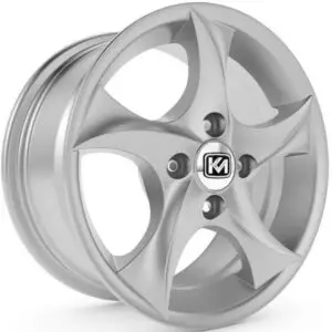 14 İnç 4x108 Silver Peugeot 206 Citroen C3 Ford Fiesta Uyumlu Jant Takımı