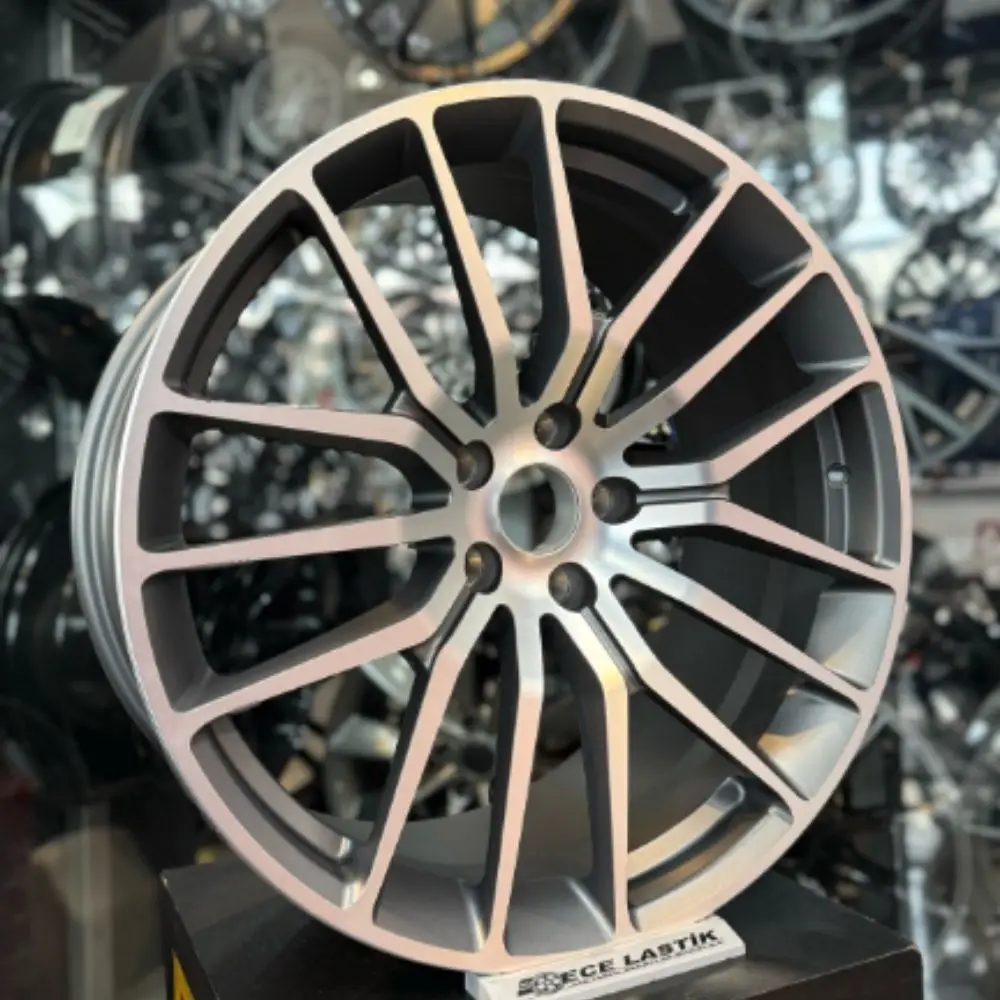 20 İnç 5x114.3 Mat Gunmetal New Forged Maserati Quattroporte GTS Uyumlu Ön Arka Jant Takımı