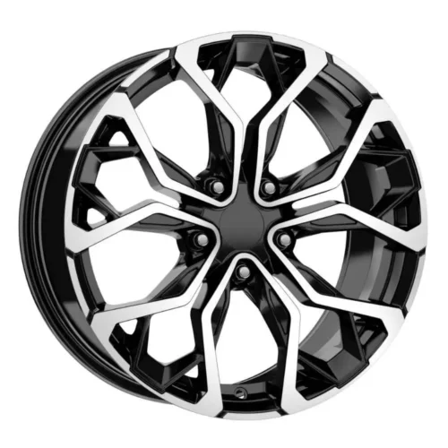 17 İnç 5×114.3 Black Diamond Hyundai Tucson Kia Sportage Mitsubishi Lancer Uyumlu Jant Takımı