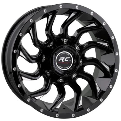 20 İnç 6×139.7 Black Polish Toyota Hilux Mitsubishi L200 Nissan Navara Uyumlu Jant Takımı