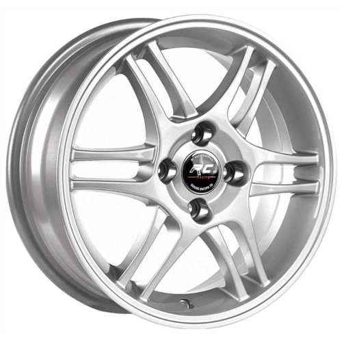 14 İnç 4×100 Silver Subaru Justy Daihatsu Sirion Suzuki Swift Renault Clio Symbol Uyumlu Jant Takımı