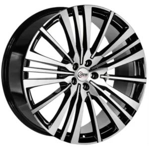 22 İnç 5x108 Black Ford Edge Volvo XC90 Jaguar F-Pace Uyumlu Jant Takımı