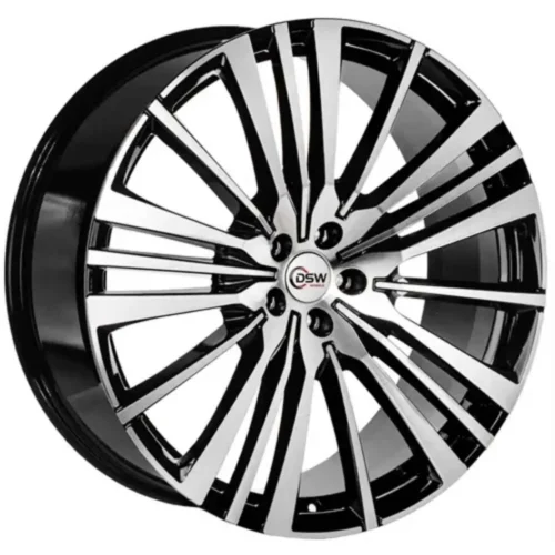 22 İnç 5×108 Black Ford Edge Volvo XC90 Jaguar F-Pace Uyumlu Jant Takımı