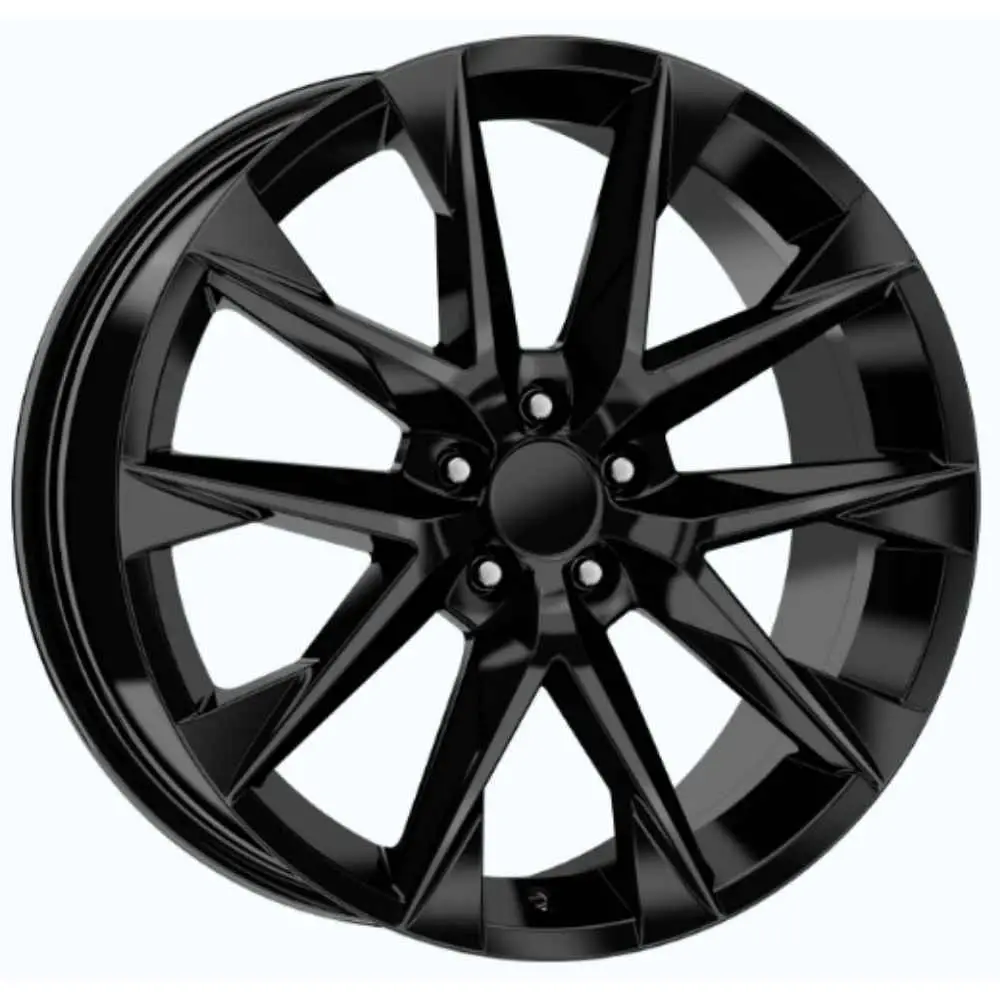 18 İnç 5x112 Black Volkswagen Golf Seat Leon Skoda Octavia Uyumlu Jant Takımı