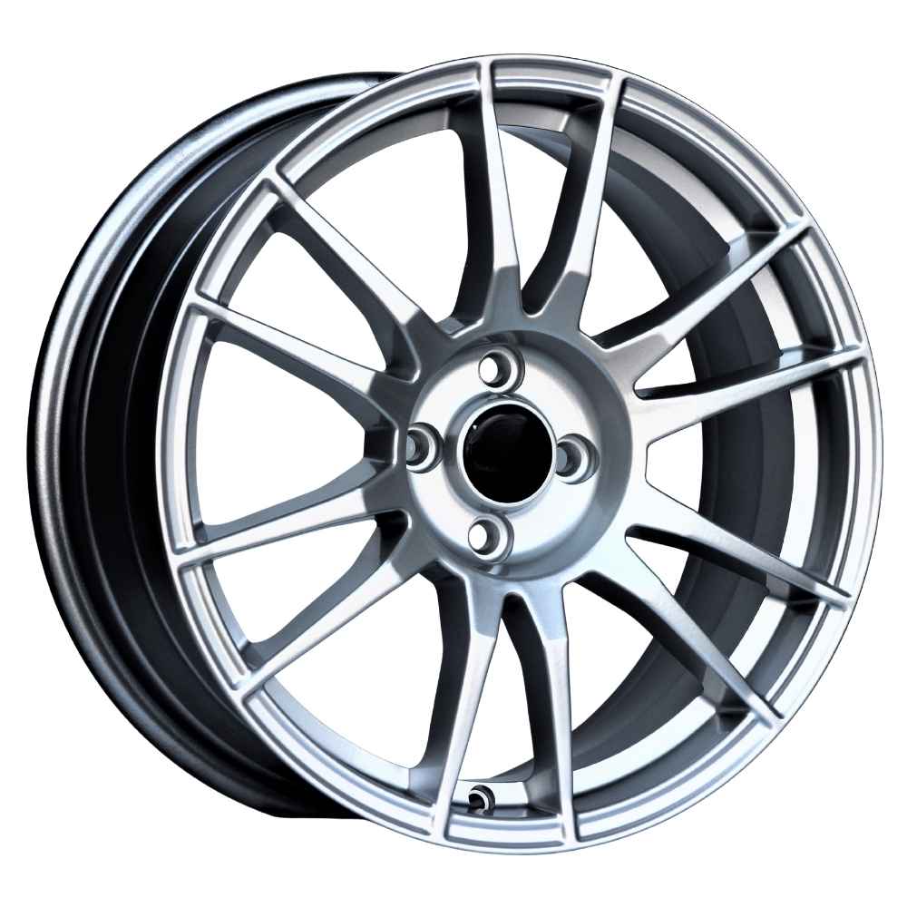 17 İnç 4x100 Silver Renault Clio Hyundai i20 Kia Rio Uyumlu Jant Takımı