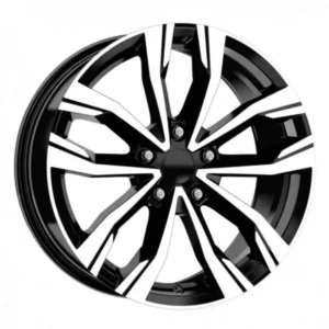 18 İnç 5x114.3 Black Polish Nissan Qashqai Nissan X-Trail Renault Koleos Uyumlu Jant Takımı