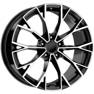 17 İnç 5x100 Black Diamond Volkswagen Golf Seat Leon Skoda Octavia Uyumlu Jant Takımı