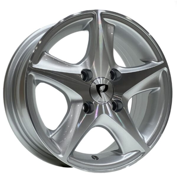 13 inç 4x100 silver alaşım jant modeli profesyonel ürün çekimi