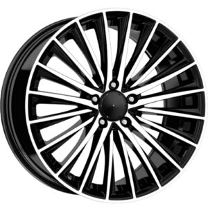 18 İnç 5x112 Black Polish Mercedes C Serisi Uyumlu Ön Arka Jant Takımı