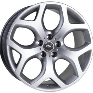 20 İnç 5x120 Silver R1-187 / R1-188 BMW E39 BMW 5 Serisi BMW 7 Serisi Uyumlu Ön Arka Jant Takımı - 10J ET40 ön 11J ET37 arka 5x120 jant takımı