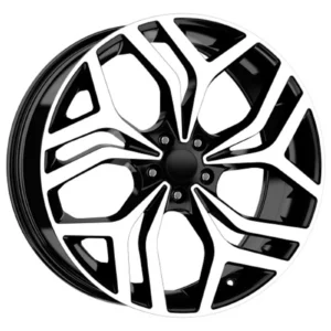 20 İnç 5x108 Black Polish Ford Focus Ford Mondeo Volvo S60 Uyumlu Jant Takımı