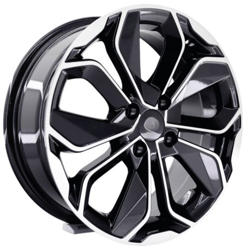 15 İnç 4×100 Black Polish Renault Clio Fiat Egea Dacia Sandero Opel Corsa Uyumlu Jant Takımı