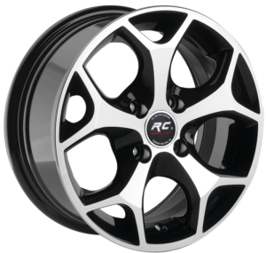 15 inç 4x100 Black Polish Renault Dacia Opel uyumlu jant takımı