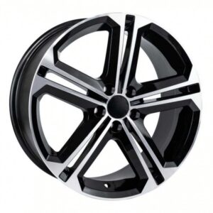 16 İnç 4x100 Deep Black Diamond Gloss Hyundai i20 Kia Rio Renault Clio Uyumlu Jant Takımı