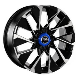 16 İnç 4×100 Black Polish Renault Clio Toyota Yaris Opel Corsa Uyumlu Jant Takımı