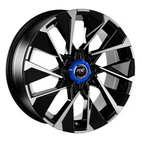16 İnç 4×100 Black Polish Renault Clio Toyota Yaris Opel Corsa Uyumlu Jant Takımı