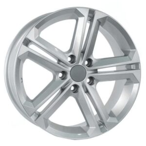 16 İnç 5x100 Silver Gloss Volkswagen Golf Seat Leon Skoda Octavia Uyumlu Jant Takımı