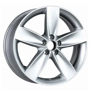 17 İnç 5x100 Silver Gloss Volkswagen Golf Bora Seat Leon Skoda Toyota Uyumlu Jant Takımı