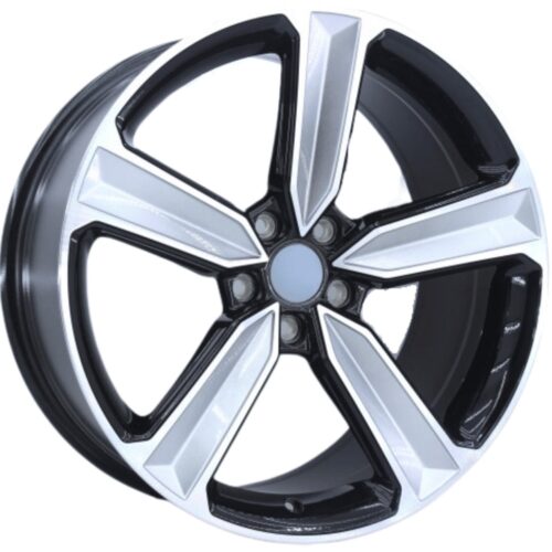 19 İnç 5×112 Black Silver Diamond Audi A4 Audi A5 Audi A6 Uyumlu Jant Takımı