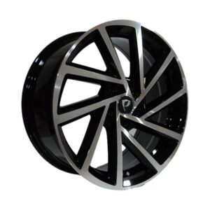 19 İnç 5x112 Black Polish Volkswagen Golf Seat Leon Skoda Octavia Uyumlu Jant Takımı