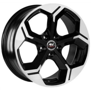 17 İnç 4x100 Black Polish Hyundai i20 Kia Rio Renault Clio Uyumlu Jant Takımı