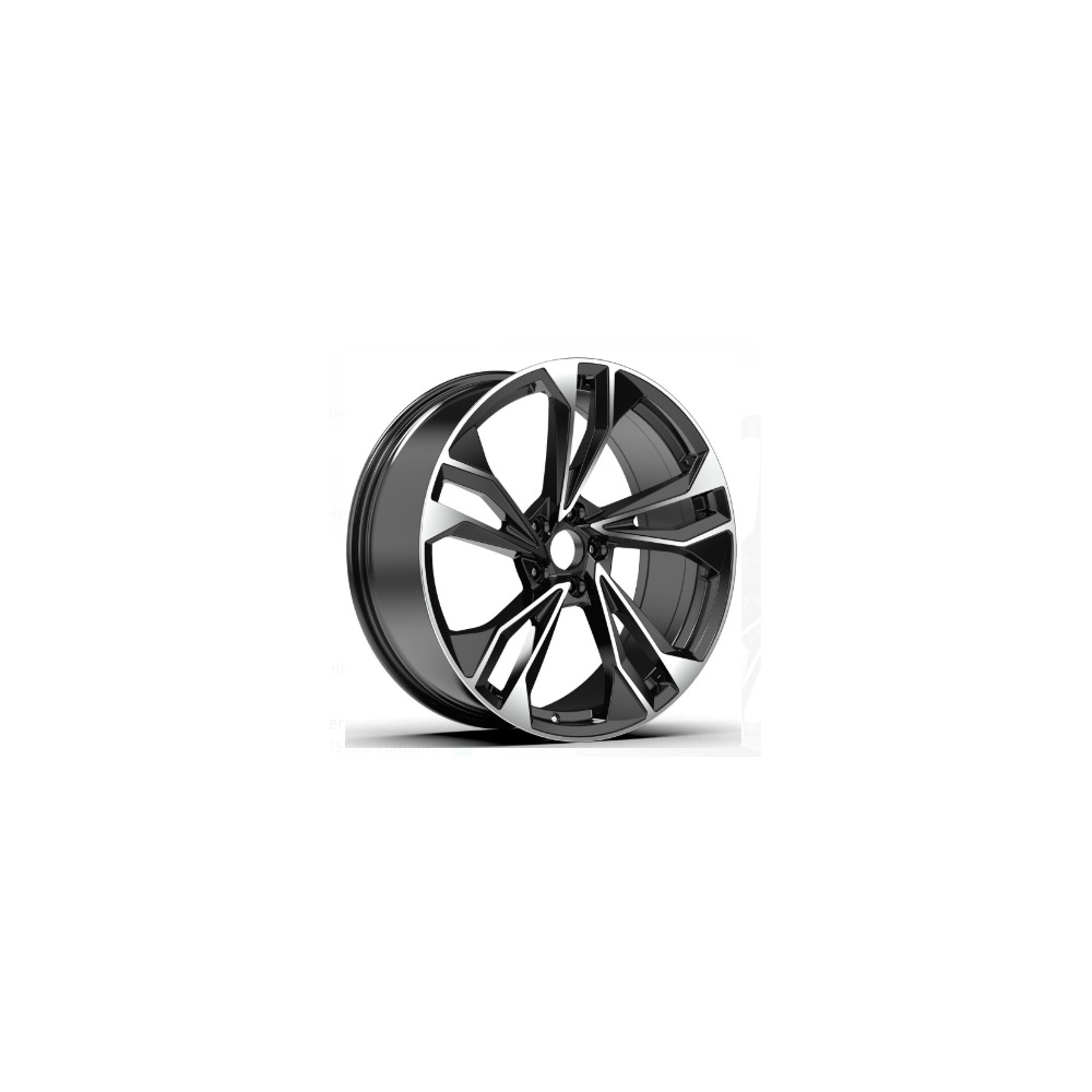 19 İnç 5x112 Black Polish Audi A4 Audi A5 Audi A6 Uyumlu Jant Takımı