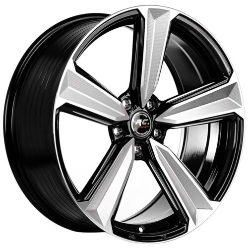 18 İnç 5×112 Black Milling Audi A4 Audi A5 Audi A6 Uyumlu Jant Takımı